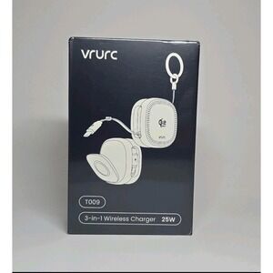 Vrurc 3 In 1 Charging Station Qi2.2 25W Magnetic Wireless Charger 45W Adapter
